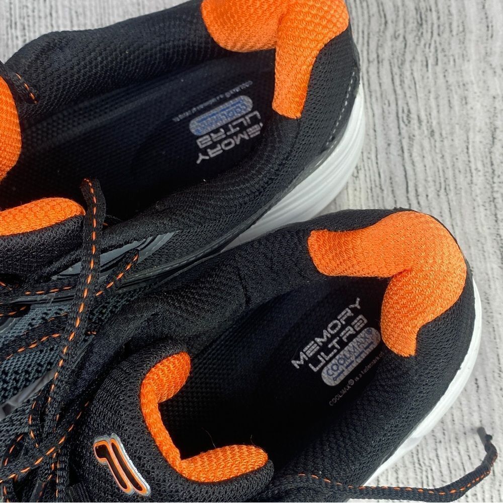 Fila Memory Vernato Running Shoes Gray Orange 11 1RM00172-065 - Picture 8 of 9